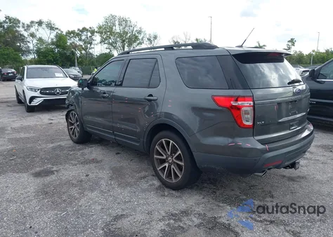 2015 Ford Explorer Xlt из США, поврежденный, VIN 1FM5K7D88FGB56341